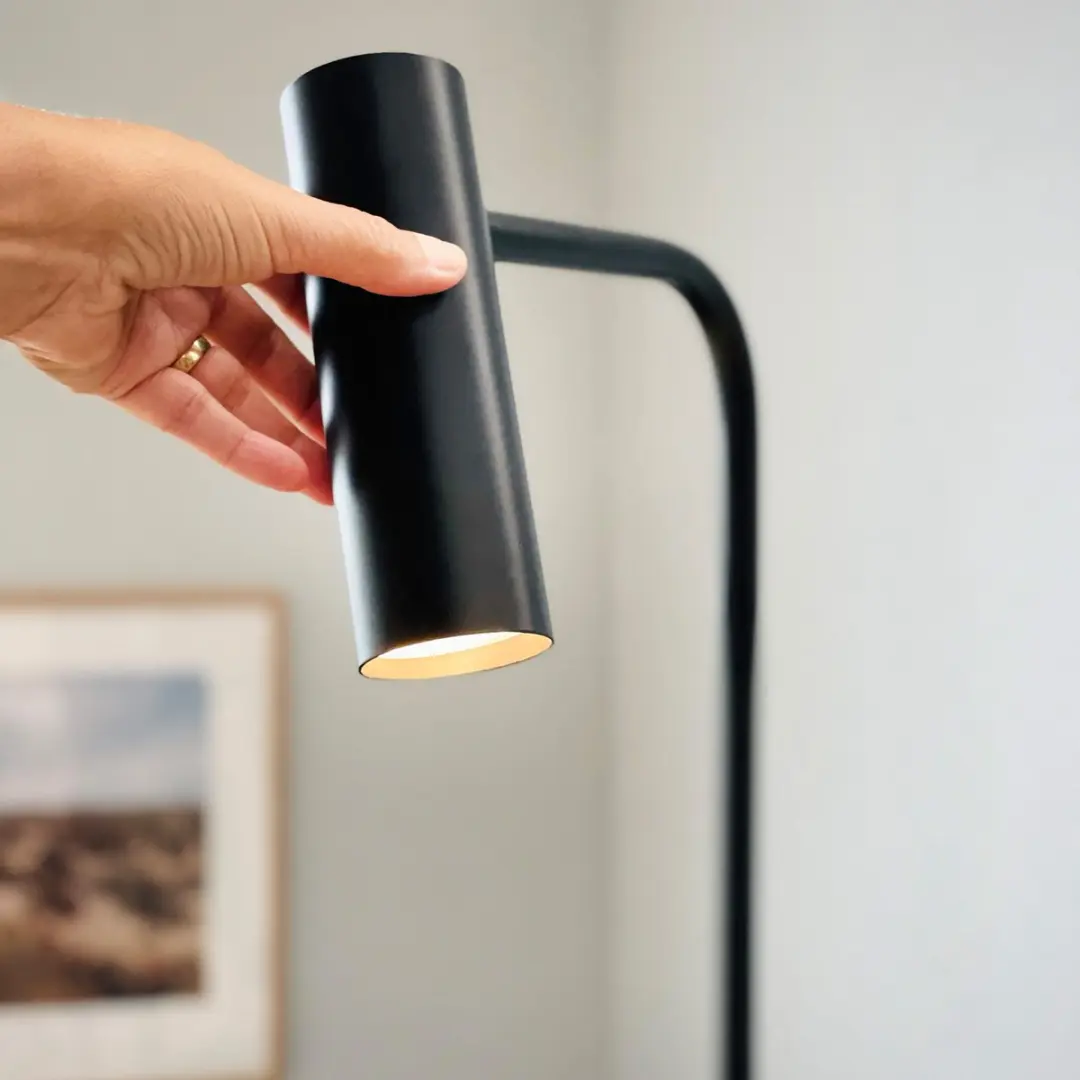 Dyberg Larsen Skagerrak Vloerlamp - 10W - Zwart