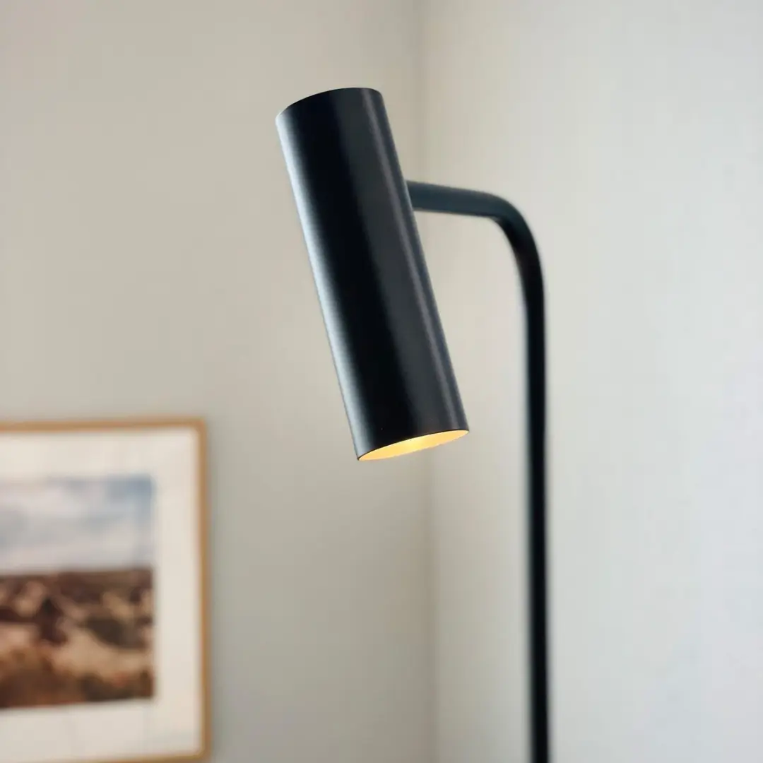 Dyberg Larsen Skagerrak Vloerlamp - 10W - Zwart