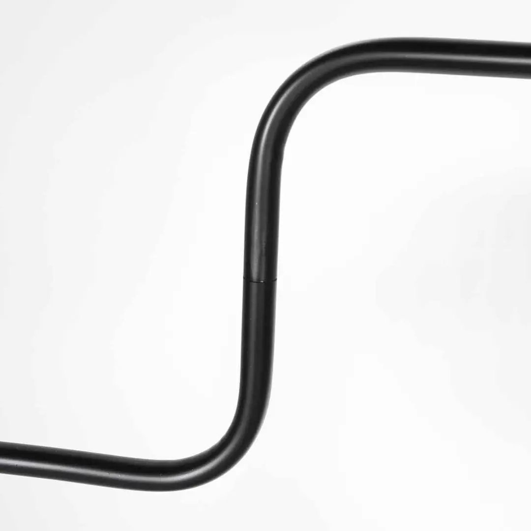 Steinhauer Bloeba 4347ZW Vloerlamp - Ø40cm - 150-165cm Zwart - afbeelding 6 van 6