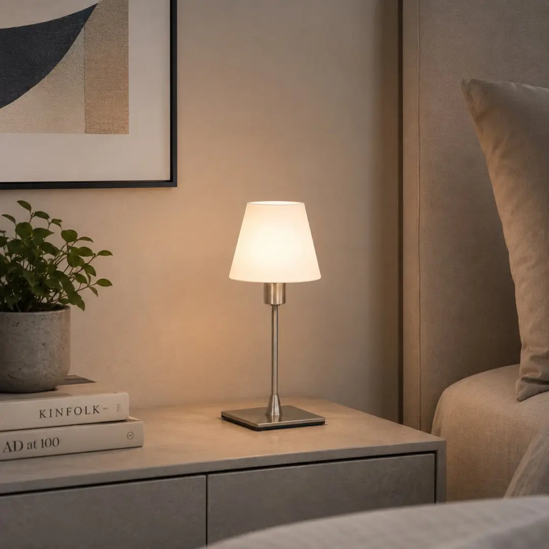 Steinhauer Ancilla 3100ST Tafellamp - Dimbaar Zilver - afbeelding 6 van 6