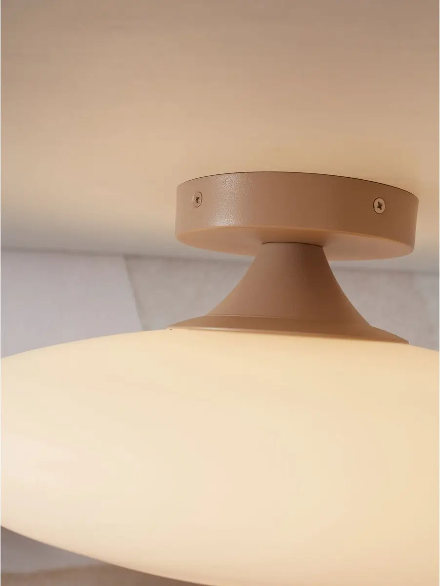 it's about RoMi Sapporo Plafondlamp - Wit Ø34cm