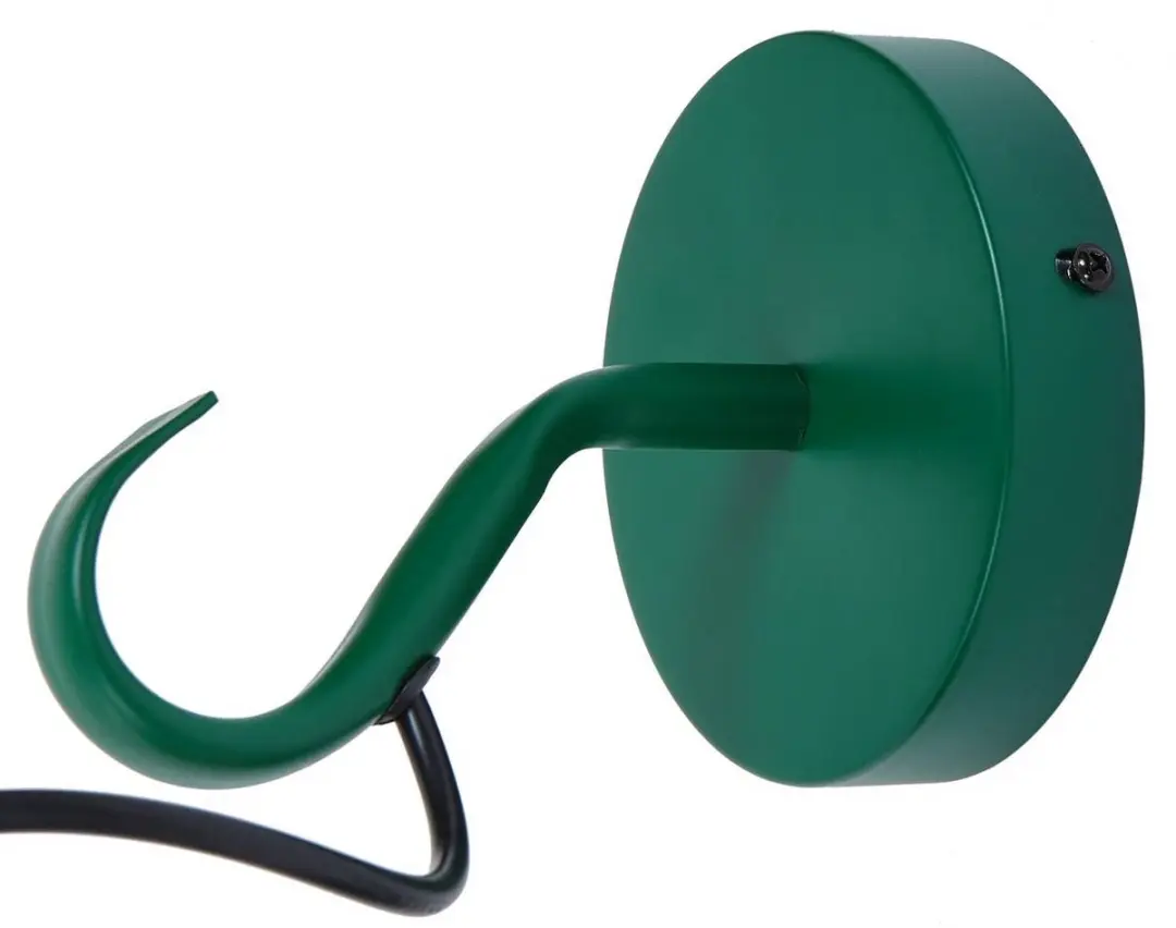 Lindby Wandlamp Metaal Glas 10W - Groen/Transparant