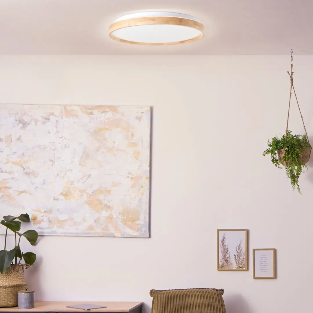 Brilliant Alson Plafondlamp Ø49,5cm - Wit licht
