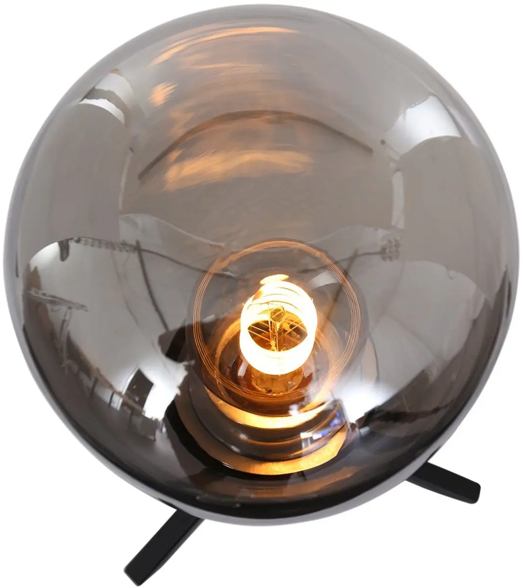 Steinhauer Reflexion 2682ZW Tafellamp - Zwart - 28cm