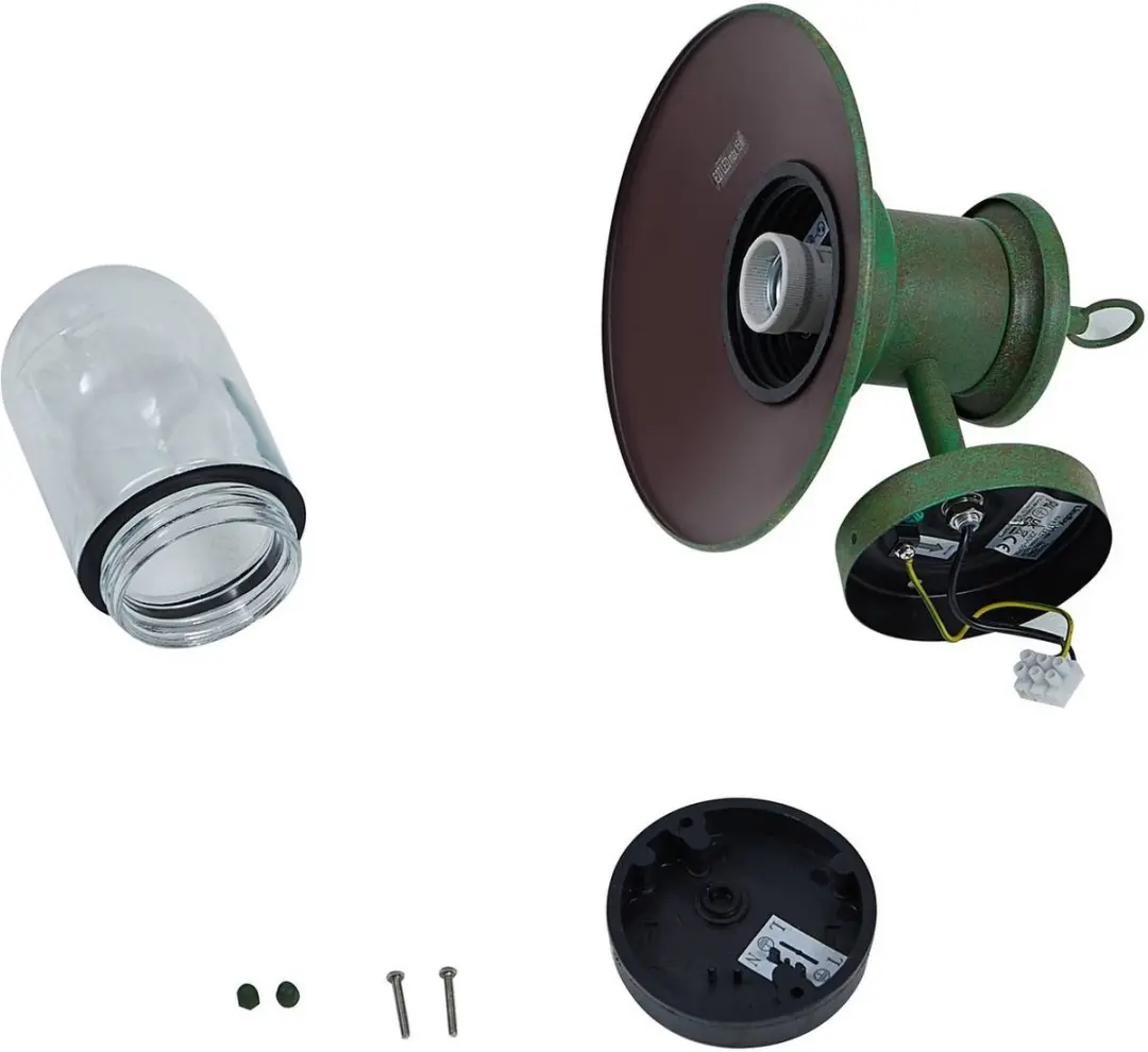 Lindby Wandlamp Buiten 1 Lichtpunt E27 - 15W - Groen