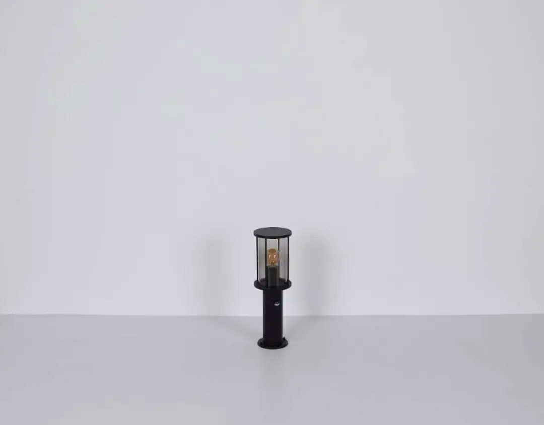 Globo Gracey Vloerlamp - Zwart - 14cm - E27