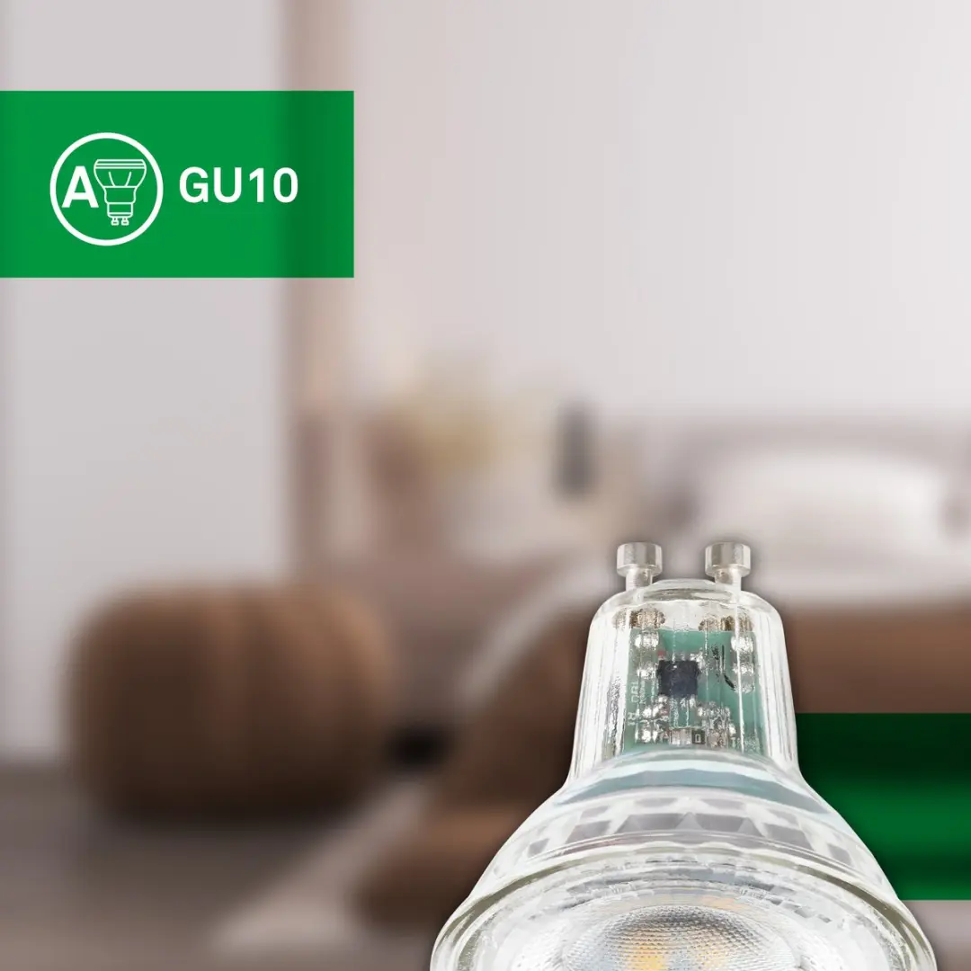 Briloner Ultra Efficient LED Lamp GU10 4,7W - 2 Stuks - Mat - Warm wit