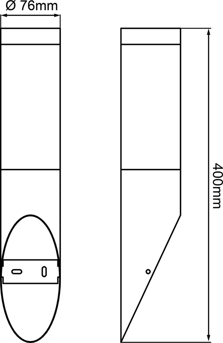 Brilliant Chorus Buitenlamp E27 - IP44 - Chroom
