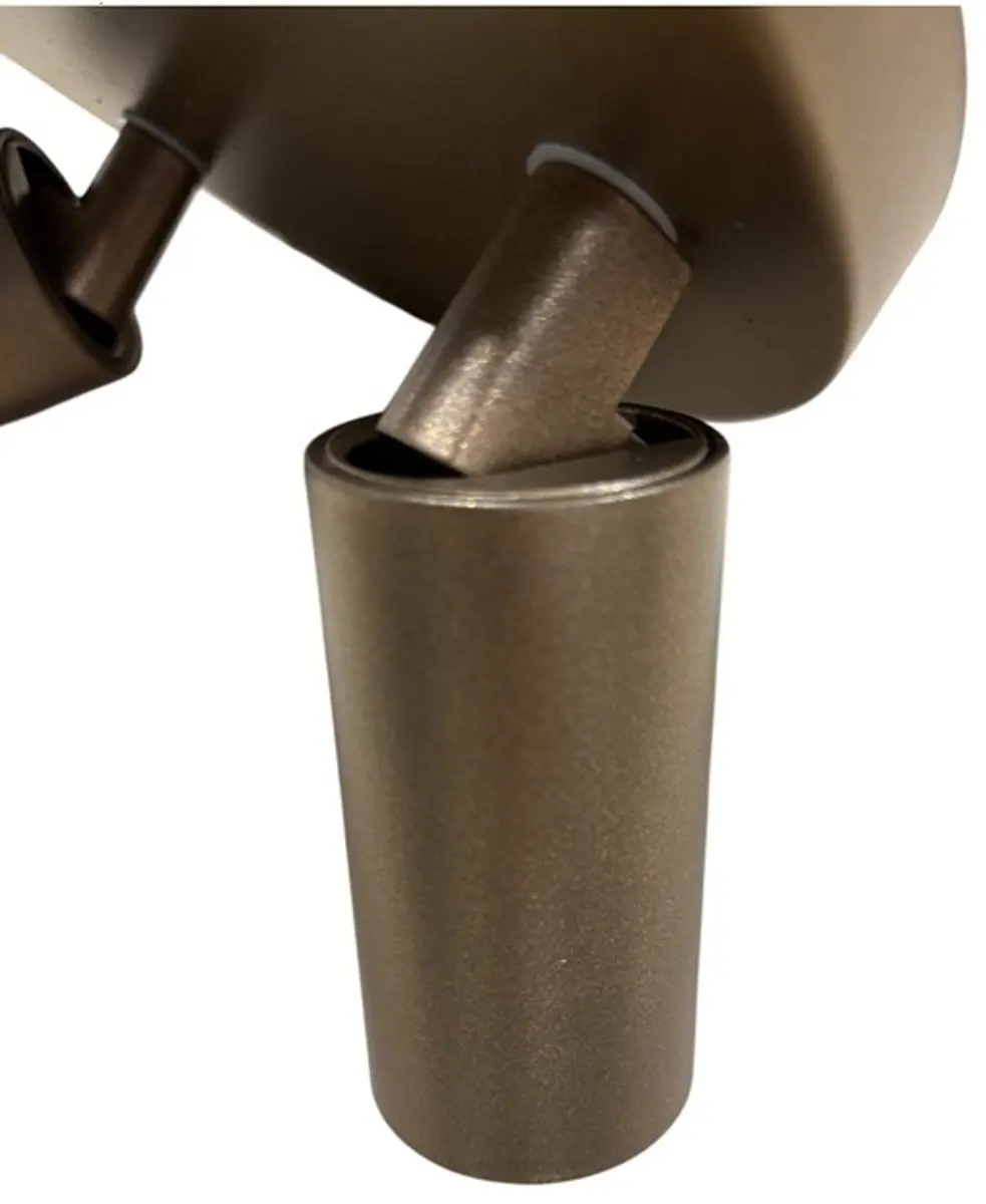 Freelight Spot Scolo 2 Lichts Ø15cm - Brons/Messing