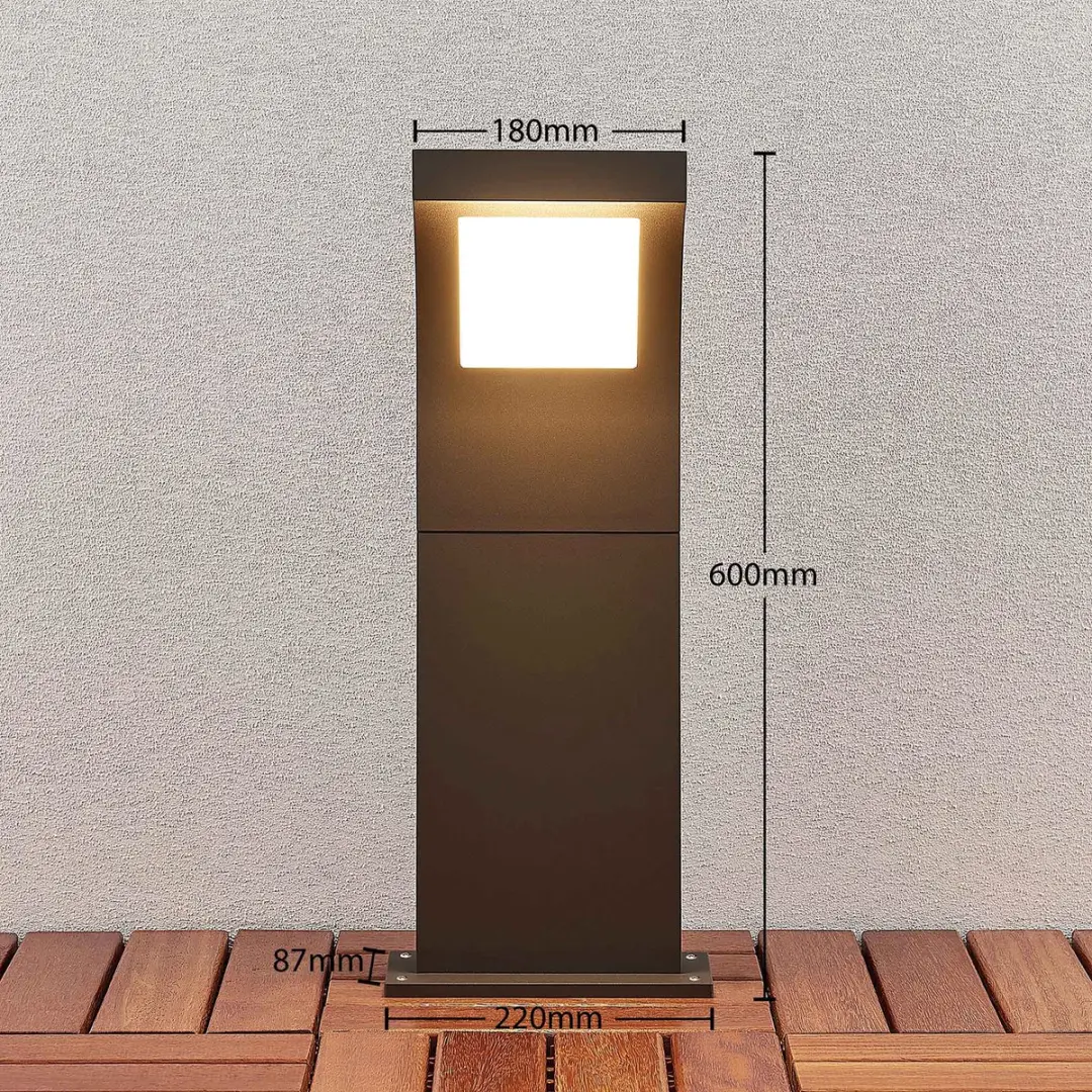 ARCCHIO LED Buitenlamp 10.8W - Grafietgrijs/Opaalwit