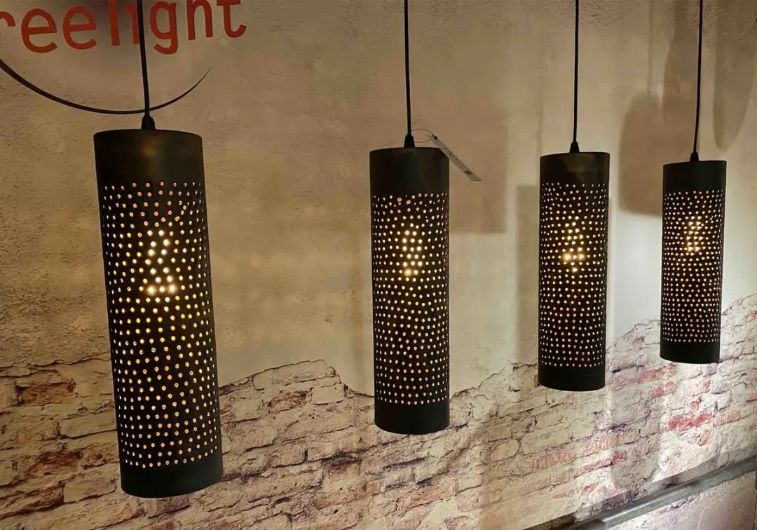 Freelight Forato 4 Hanglamp 120cm - Bruin/Zwart