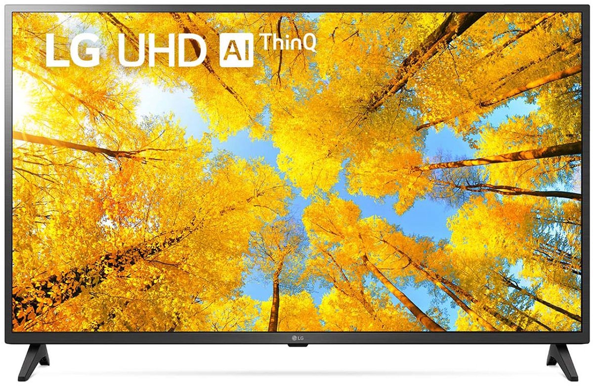LG 43UQ75003LF - 43 inch - 4K LED - 2022 - Buitenlands model