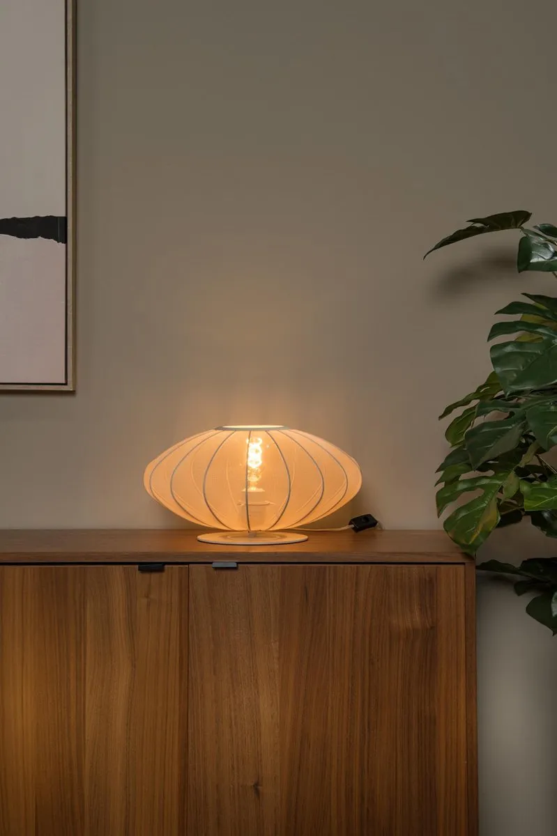 Lucide Corina Tafellamp Ø40cm - Beige