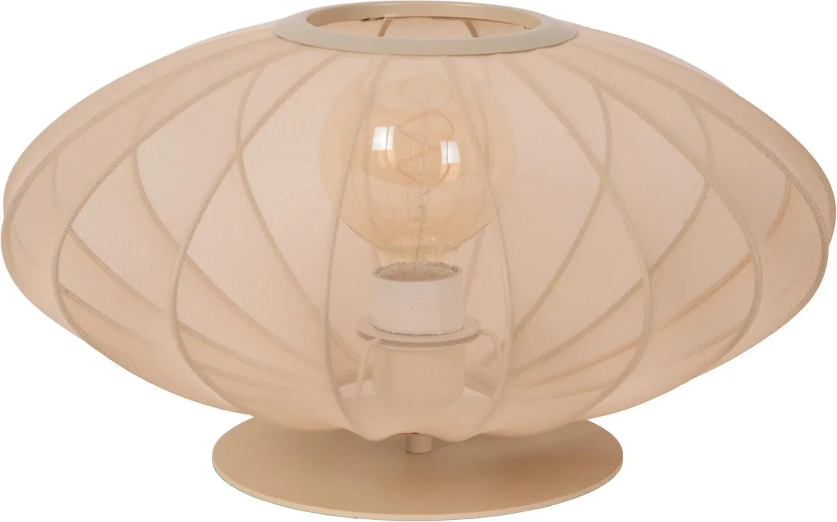 Lucide Corina Tafellamp Ø40cm - Beige