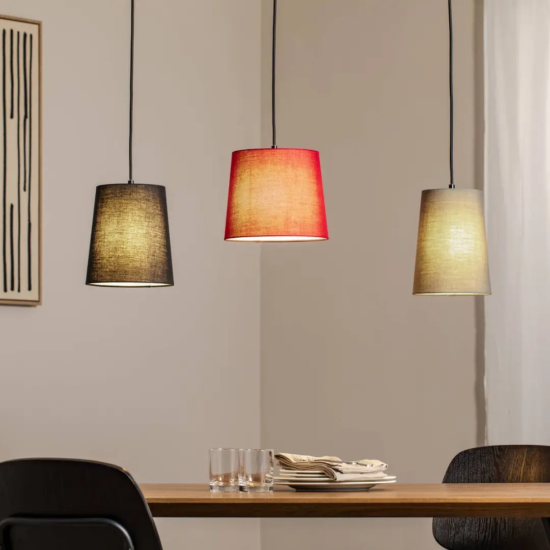 Lindby Hanglamp 3-lichts Hout E27