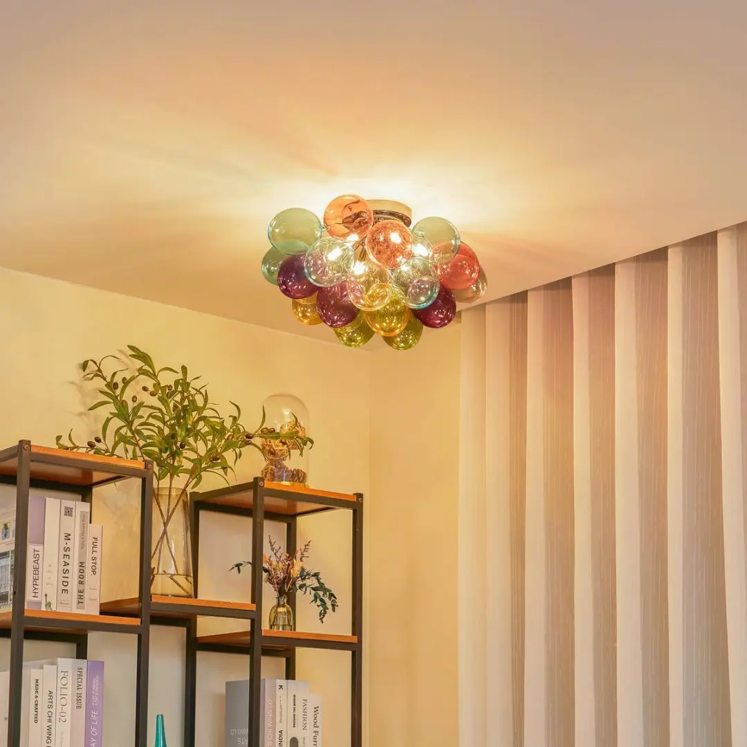 Lucande Plafondlamp 6xG9 Glas