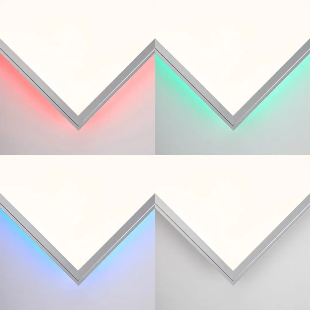 Brilliant Alissa Plafondlamp - Wit/Zilver