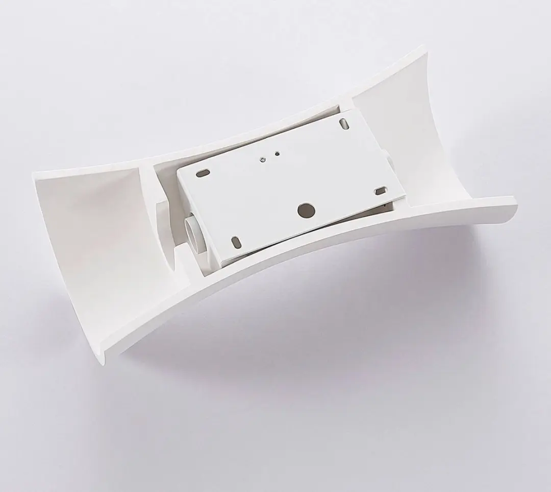 Lindby Wandlamp 2 Lichtpunten Gips Metaal E14 Wit