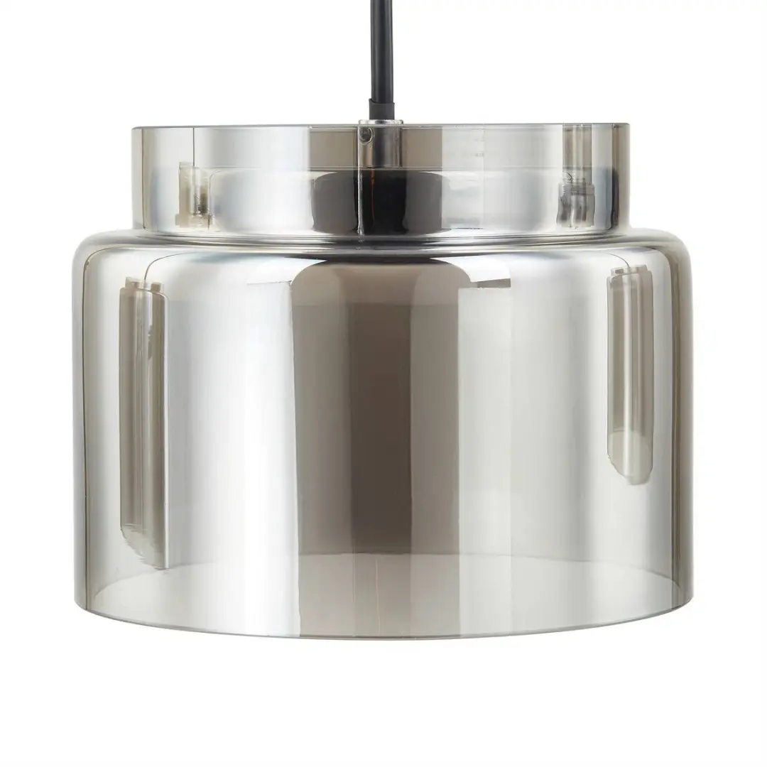 Lucande Hanglamp 4-Lichts GX53 - Rookgrijs/Chroom
