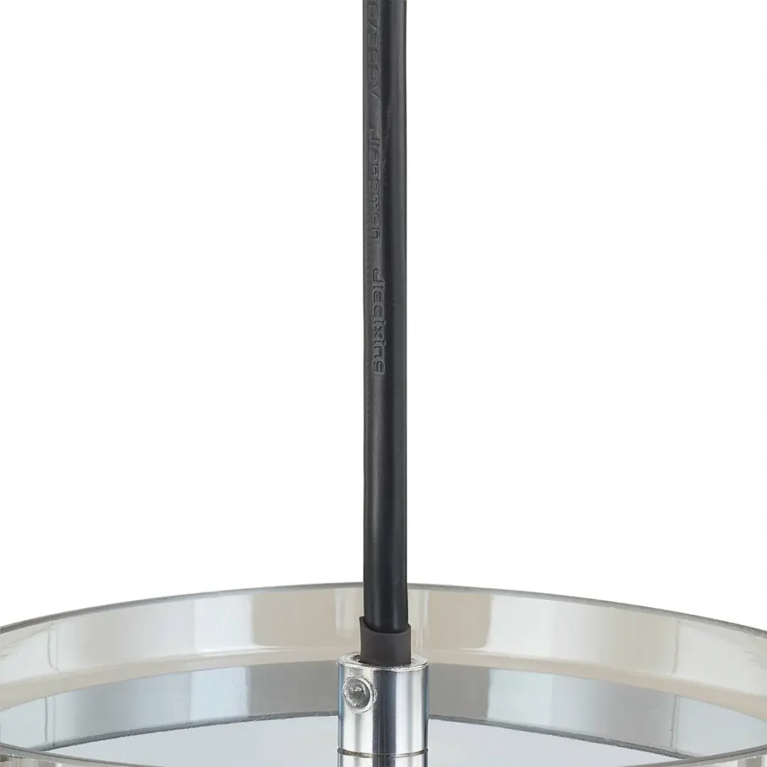 Lucande Hanglamp 4-Lichts GX53 - Rookgrijs/Chroom