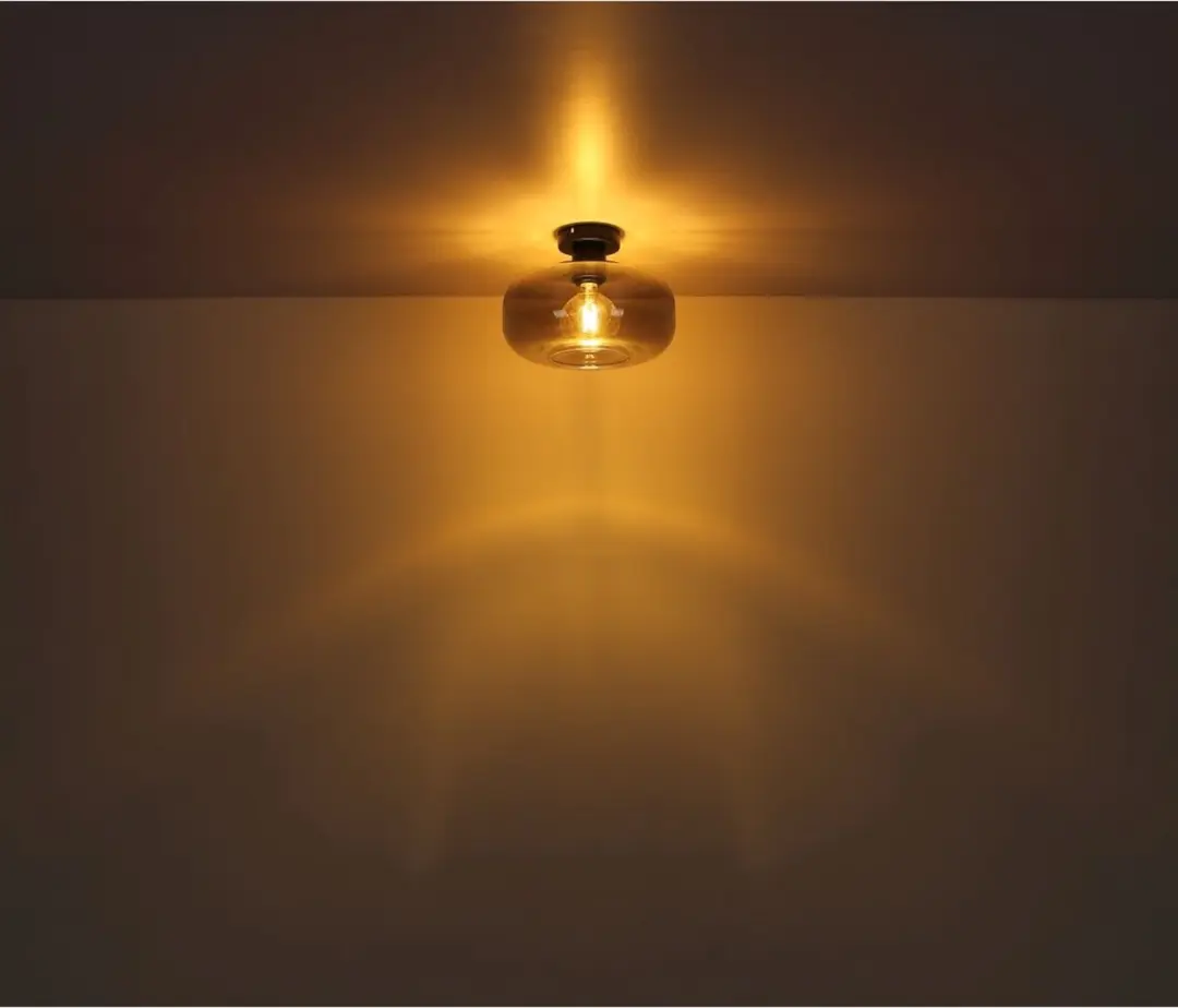 Globo Giuseppe Hanglamp - Ø28cm - Zwart