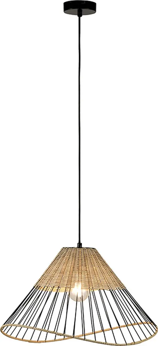 Paul Neuhaus Treccia Hanglamp - 1 Lichtpunt Ø48cm - Zwart