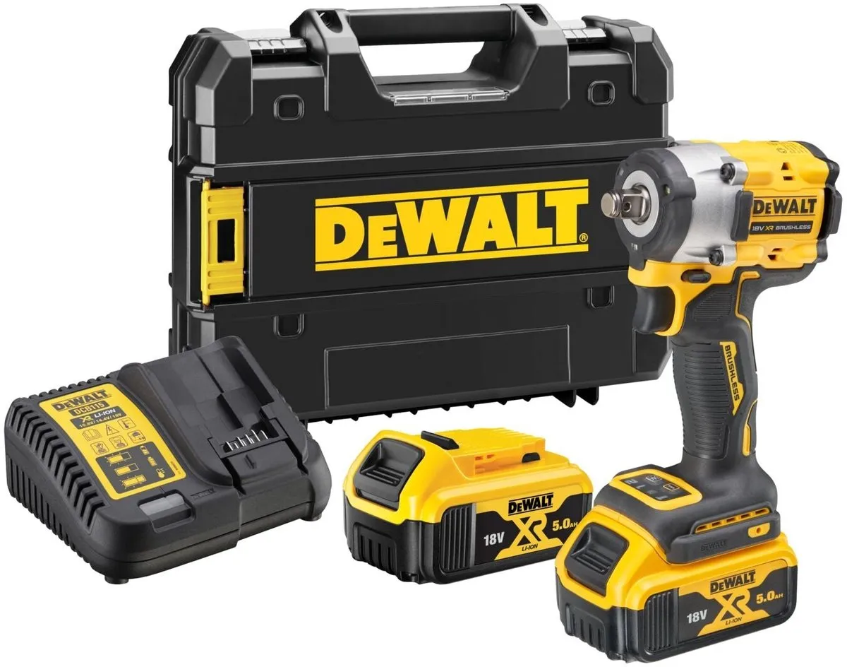 DeWalt DCF921P2T Accu Slagmoersleutel 18V XR - 2x 5.0Ah