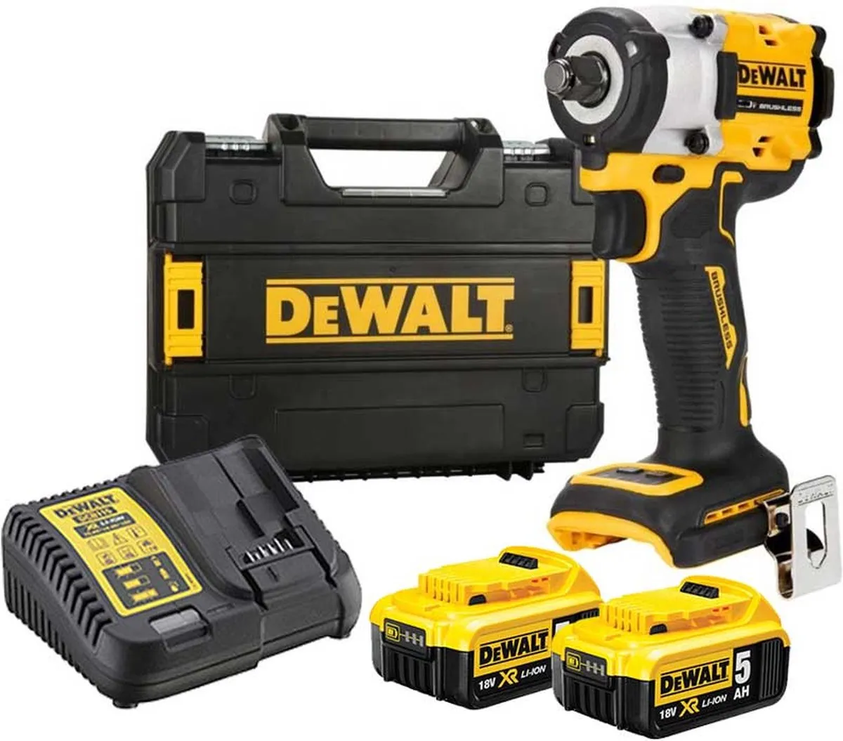 DeWalt DCF921P2T Accu Slagmoersleutel 18V XR - 2x 5.0Ah