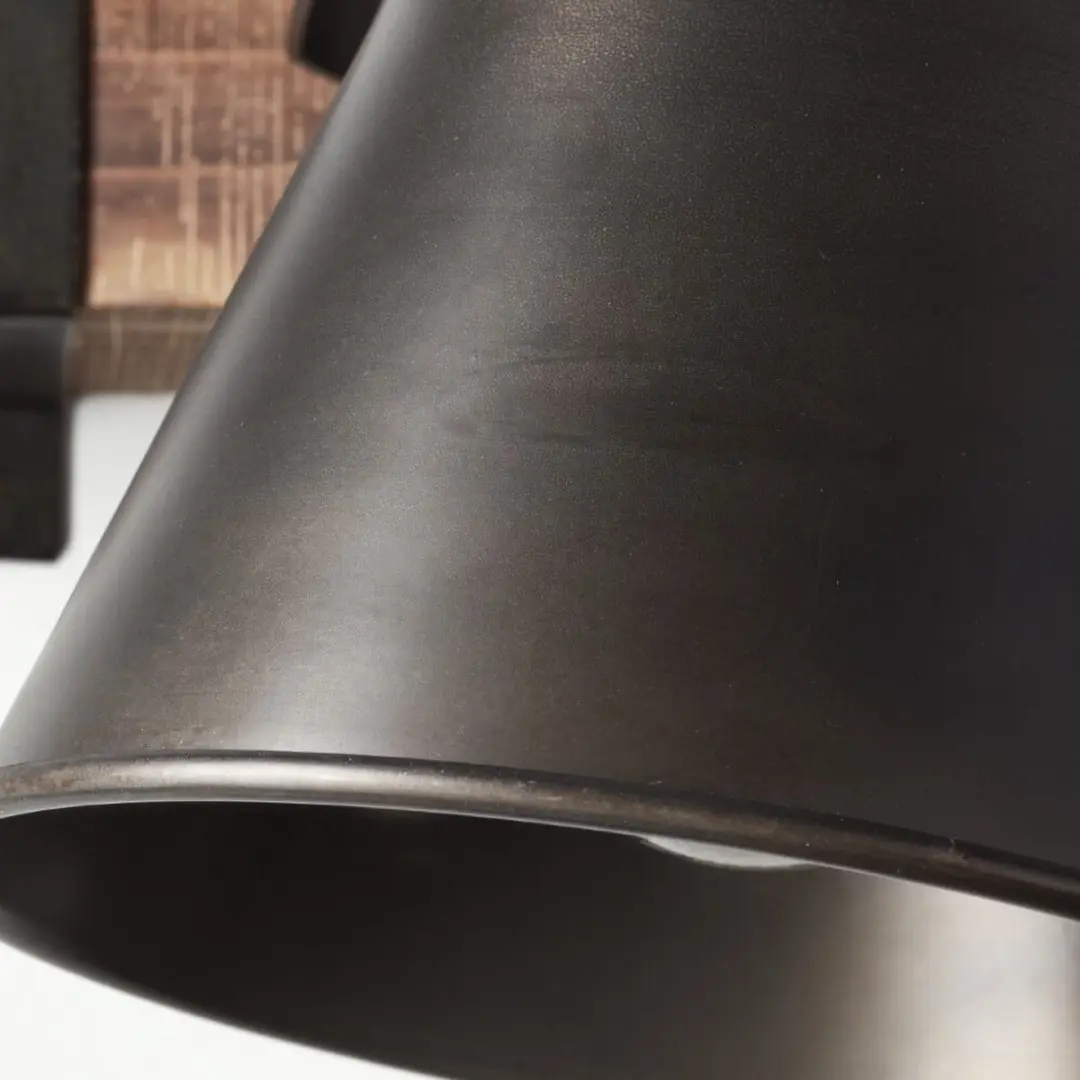 Brilliant Decca Wandspot A60 E27 10W - Zwart