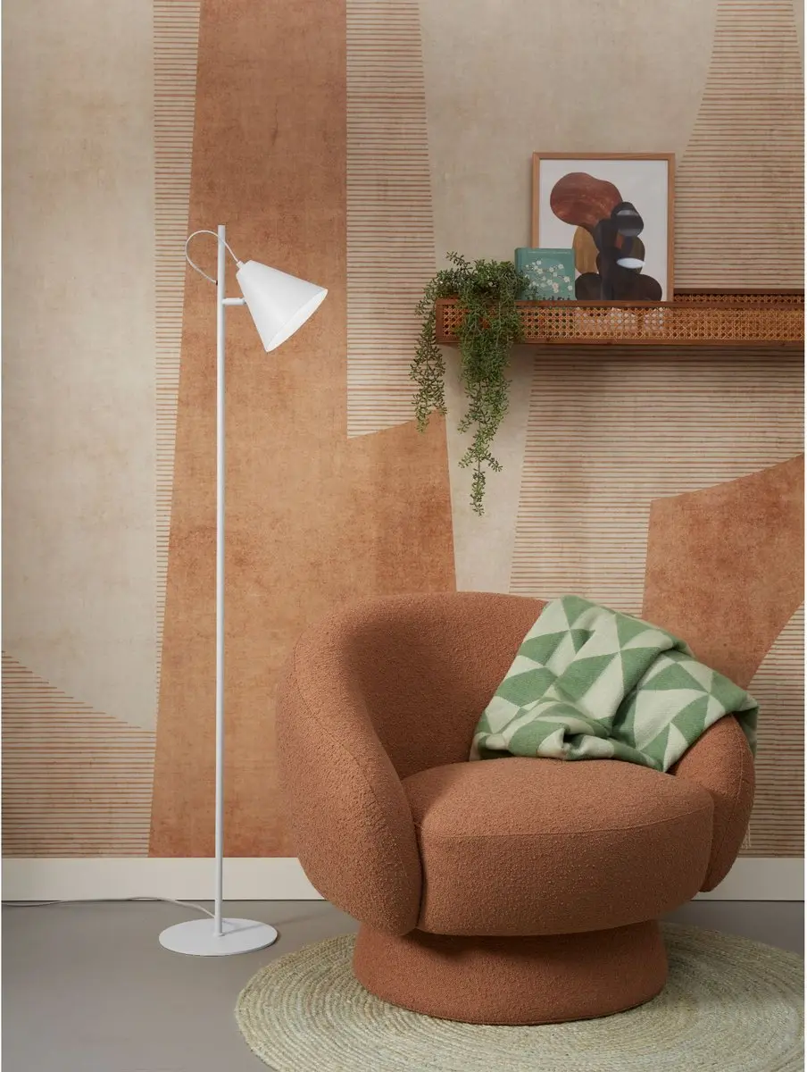 it's about RoMi Lisbon Vloerlamp - Wit - 5W
