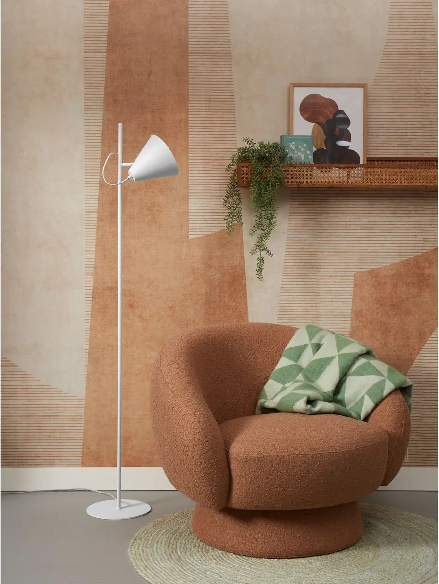 it's about RoMi Lisbon Vloerlamp - Wit - 5W