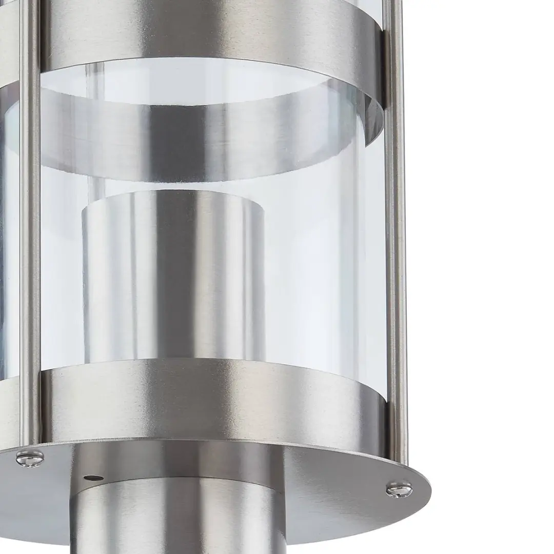 Lindby Wandlamp Buiten Roestvrij Staal 1 Licht E27
