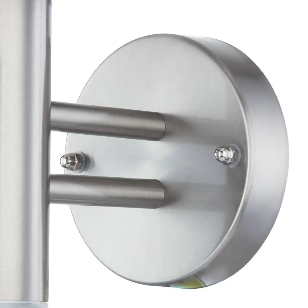 Lindby Wandlamp Buiten Roestvrij Staal 1 Licht E27