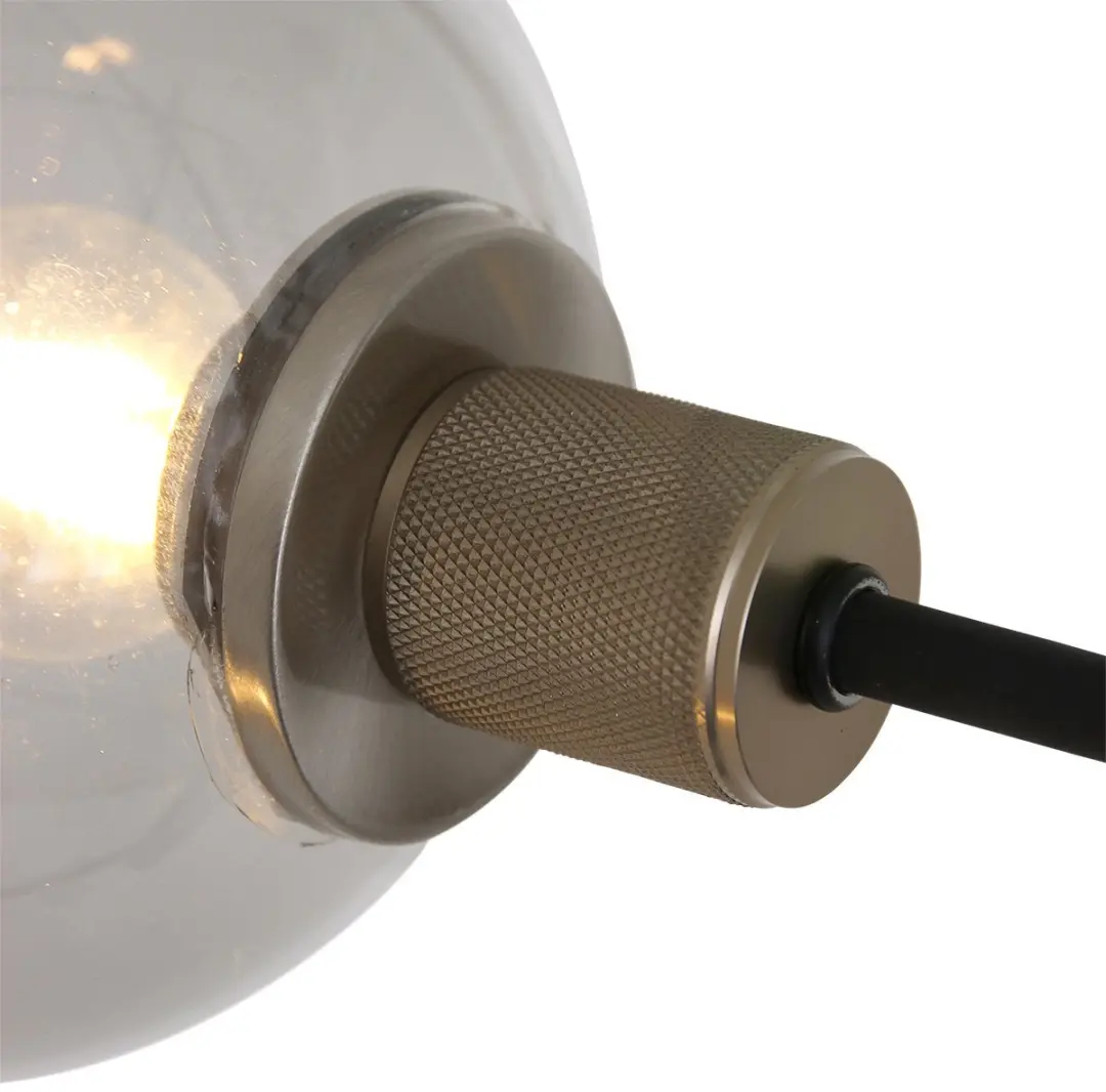 Steinhauer Constellation 2709ZW Hanglamp - 6 Lichtpunten - 105-135cm - Zwart