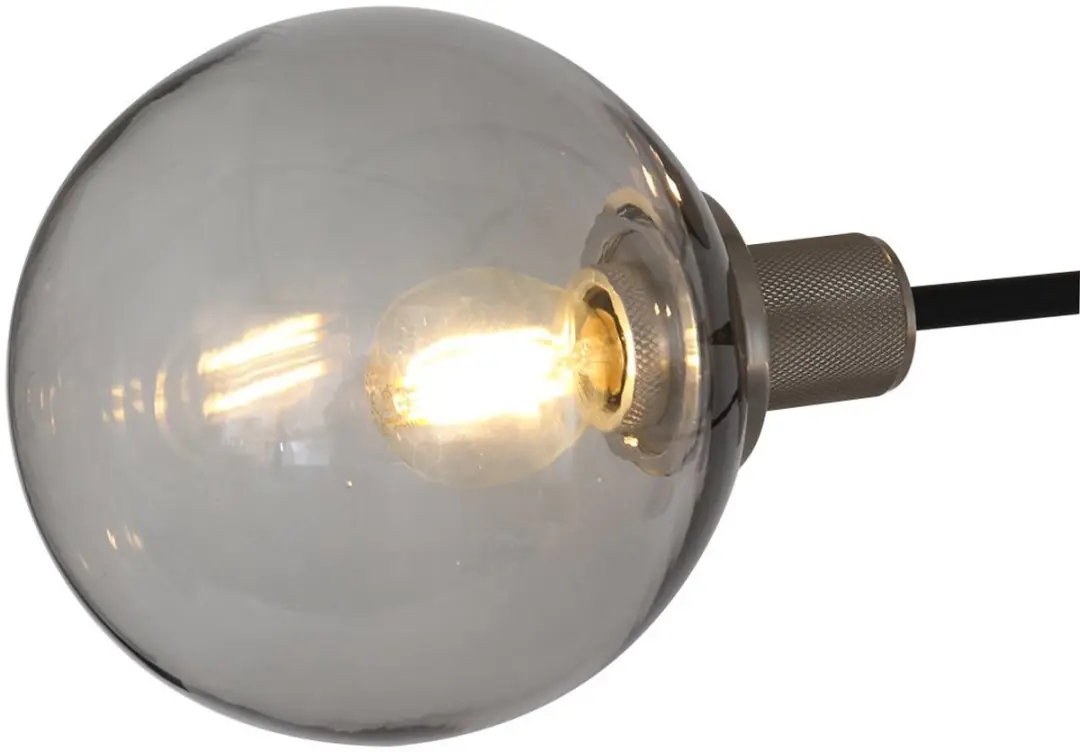 Steinhauer Constellation 2709ZW Hanglamp - 6 Lichtpunten - 105-135cm - Zwart