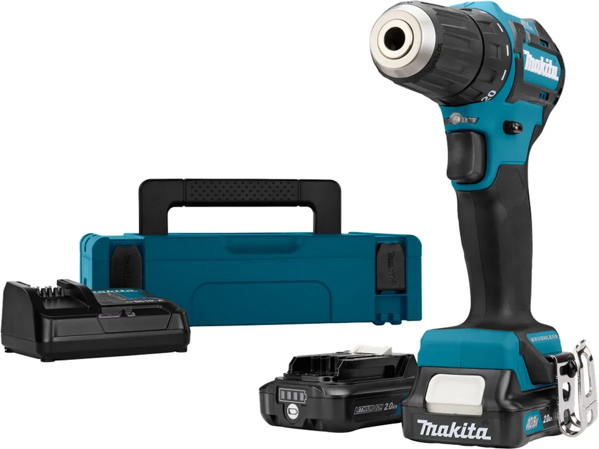 Makita DF332DSA 10,8V Boor-/schroefmachine - 21 standen - 35 koppel