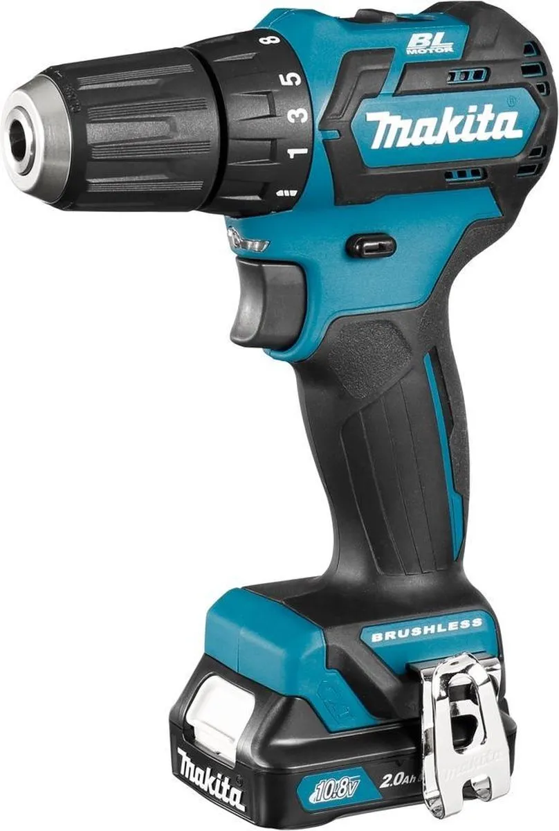 Makita DF332DSA 10,8V Boor-/schroefmachine - 21 standen - 35 koppel
