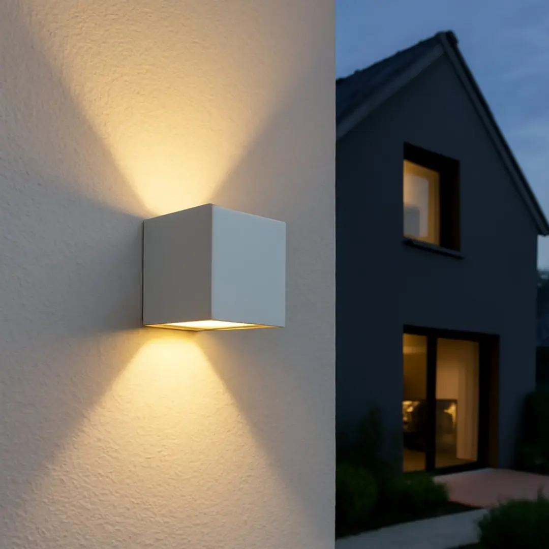 Brilliant Isak LED Buitenwandlamp 7W 500lm Warmwit