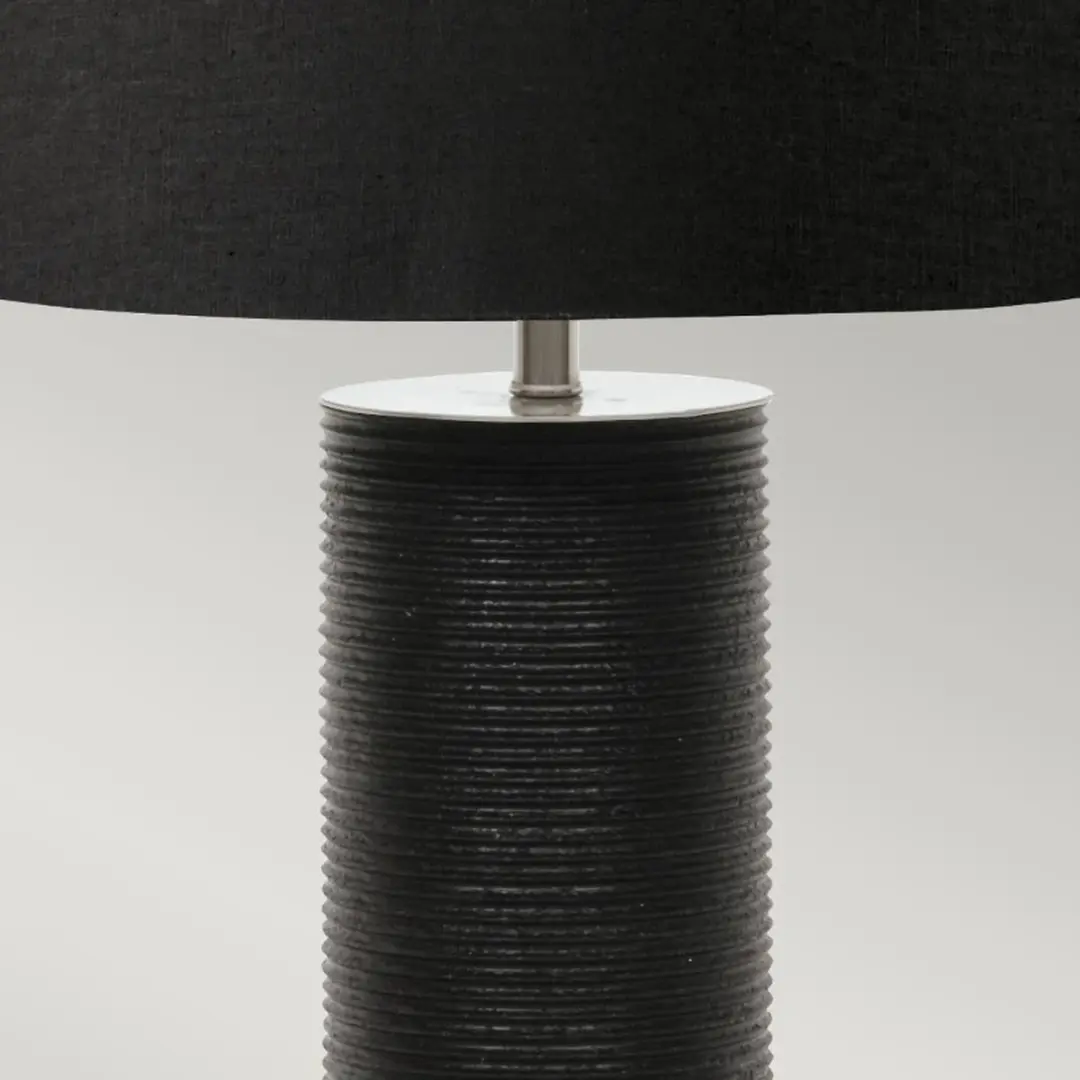 Elstead Lighting Ripple LED Tafellamp - 60W - Zwart