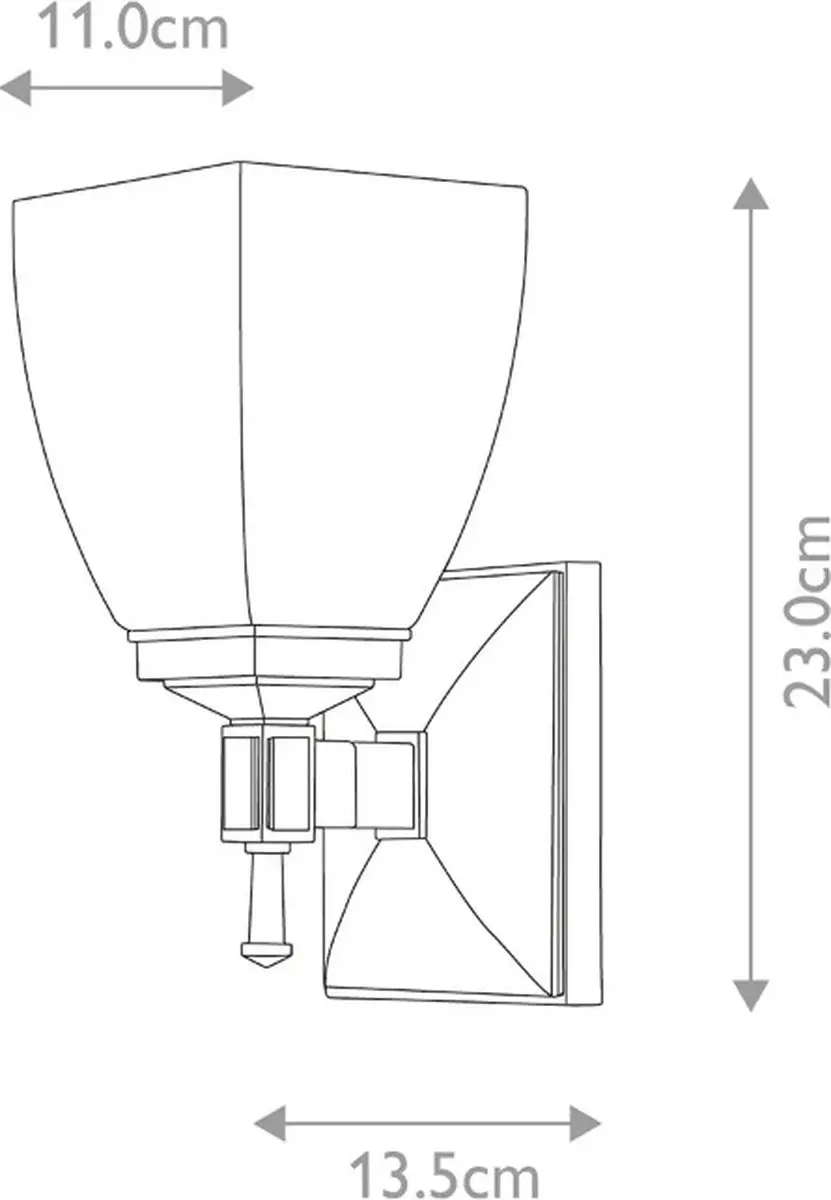 Elstead Shirebrook LED Badkamerarmatuur 3W - 300Lm - IP44 - Mat