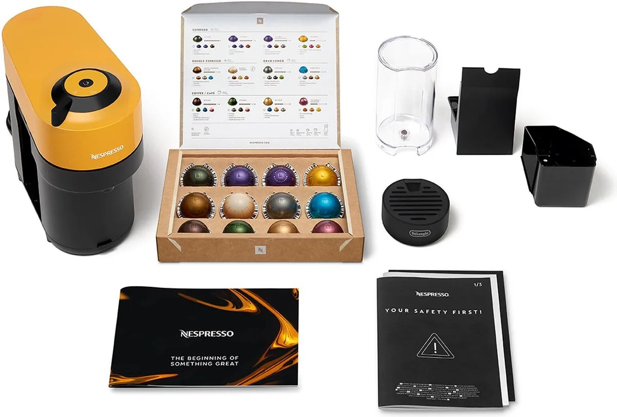 Nespresso - Magimix - Vertuo POP - Geel