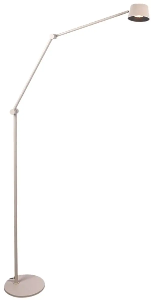 Freelight Cugino Vloerlamp 2-Arm - 12.4W Warm Wit - Crème