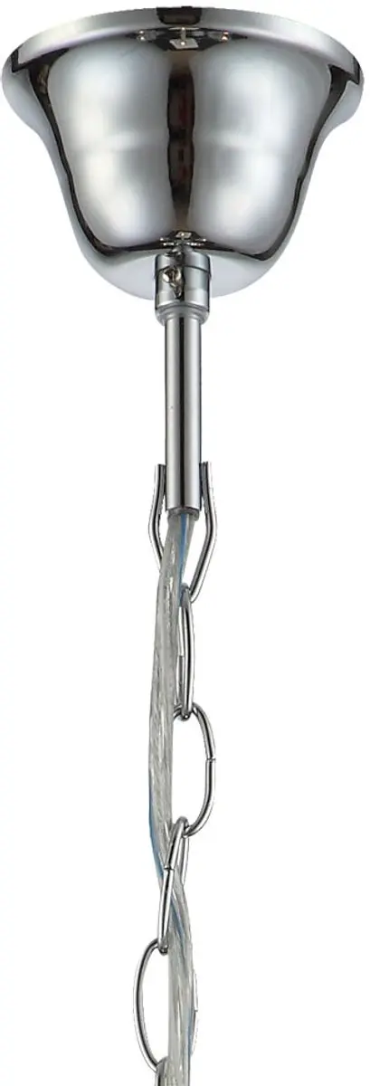 Globo Kroonluchter 5-lichts - 5x E14 - 44x128cm - Zilver