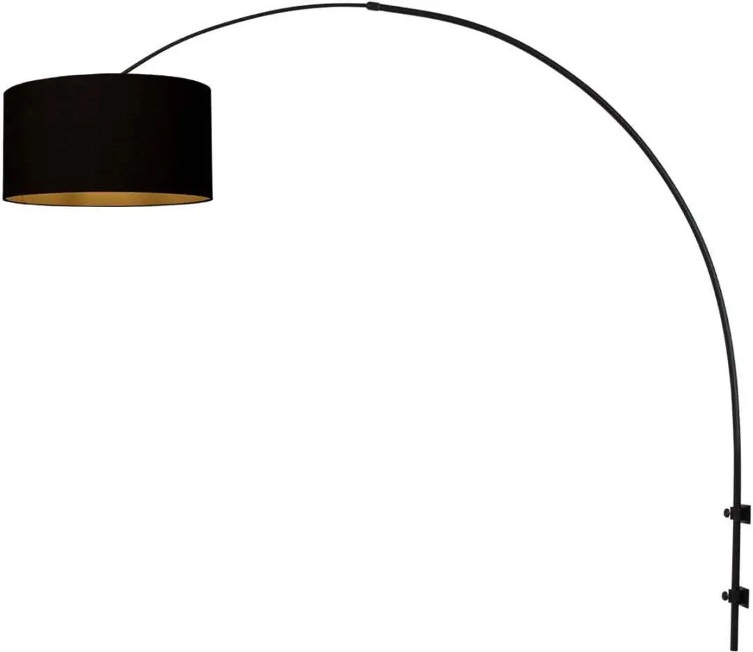 Steinhauer Sparkled Light 3967ZW Wandlamp - Goud/Zwart