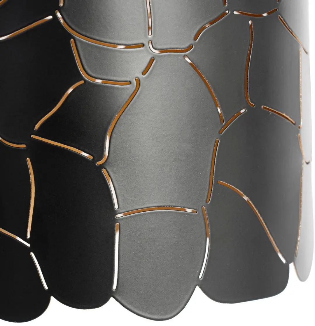 Lindby Hanglamp 3-lichts Metaal Zwart/Goud - E27