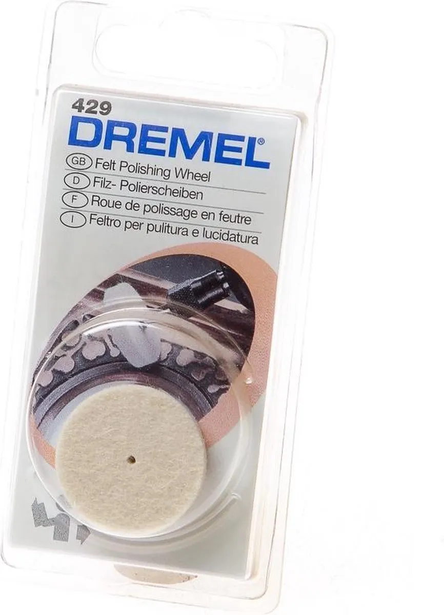 Dremel Polijstschijf 429 26mm - 3 Stuks