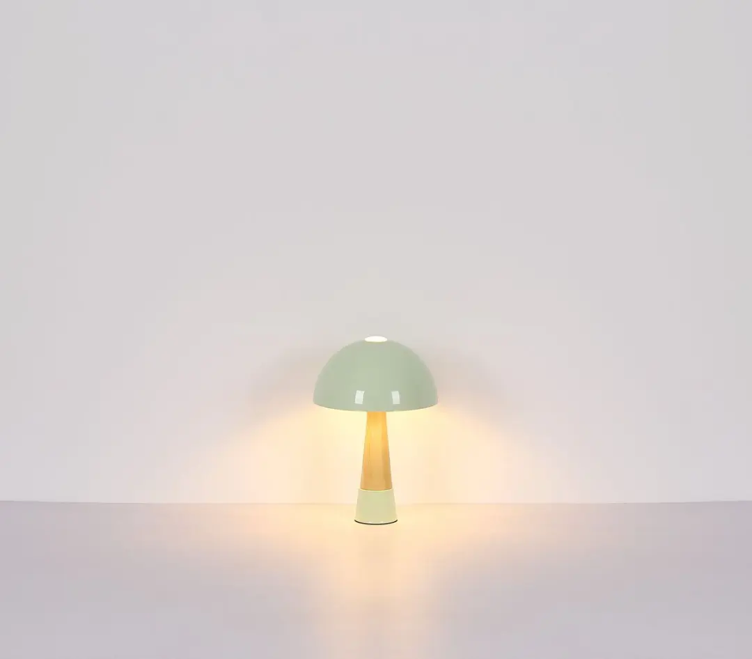Globo Paulin Tafellamp - Grijs Ø25cm - E27