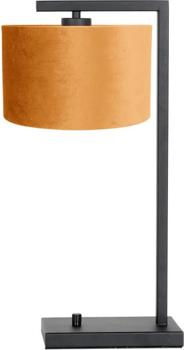 Steinhauer Tafellamp 7123ZW - Goud/Zwart - 140cm