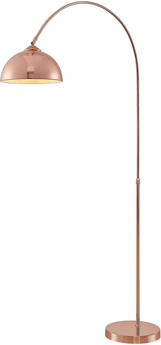 Lindby Booglamp 183cm - IJzer - E27 - Koper