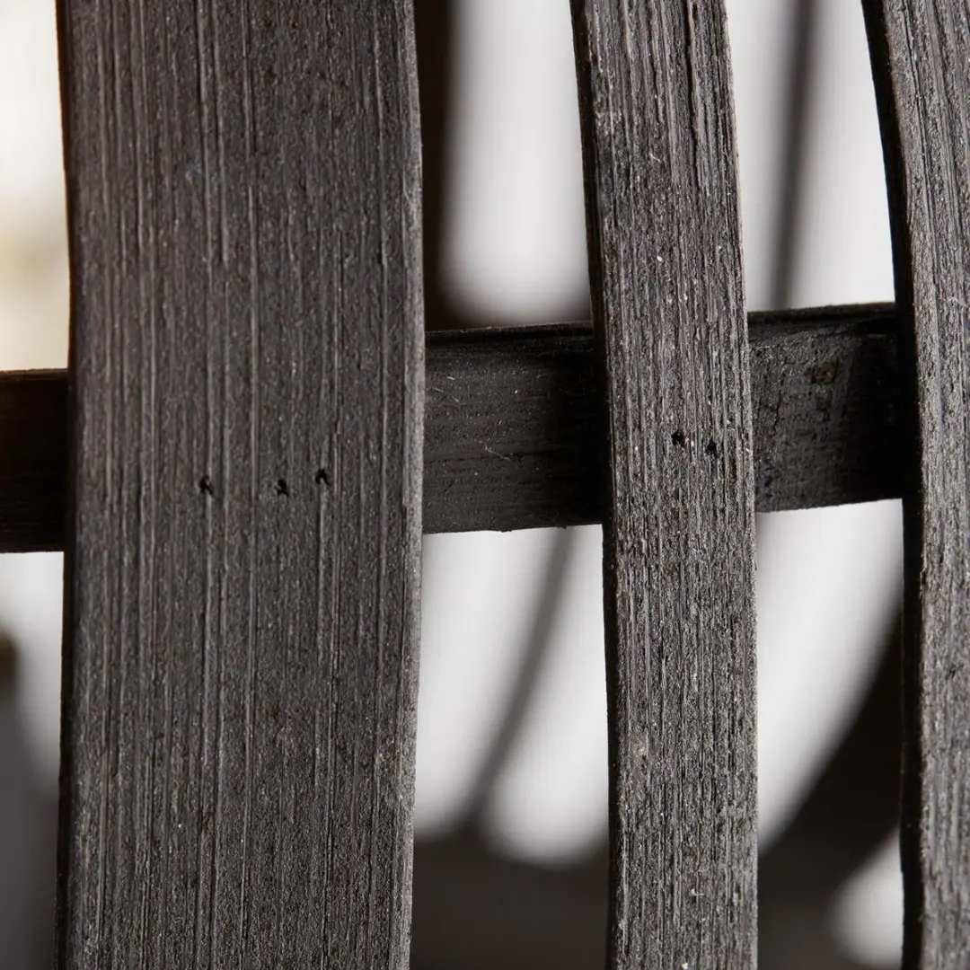 Brilliant Woodrow Plafondlamp E27 - Hout/Zwart